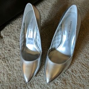 Silver heels